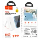 Power Bank Mini 5000mAh HOCO J106 Fast 22,5w Lightning et Type C